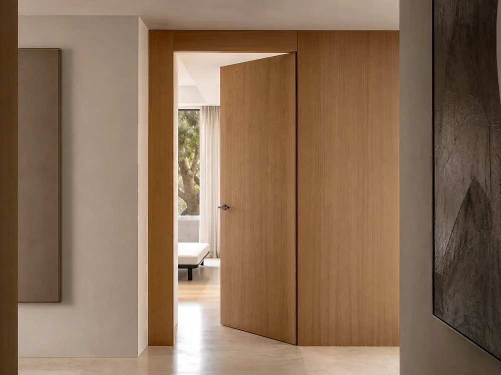 Esempio di porte interne moderne installate da RD EDILE