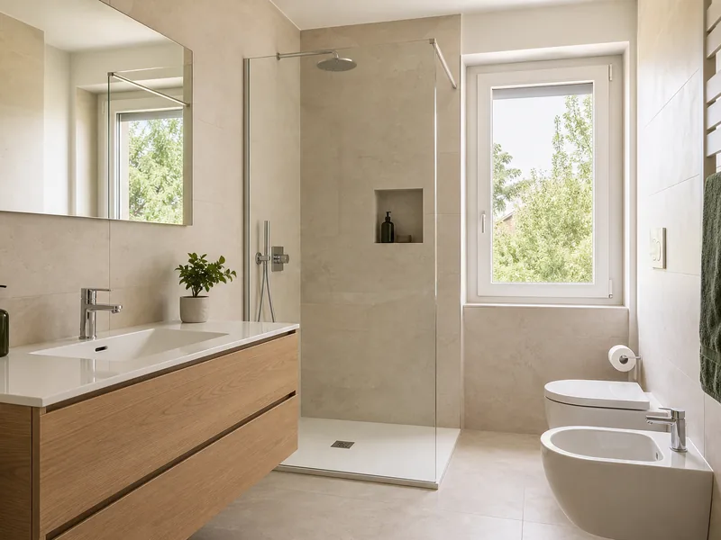 Bagno completo ristrutturazione Alba